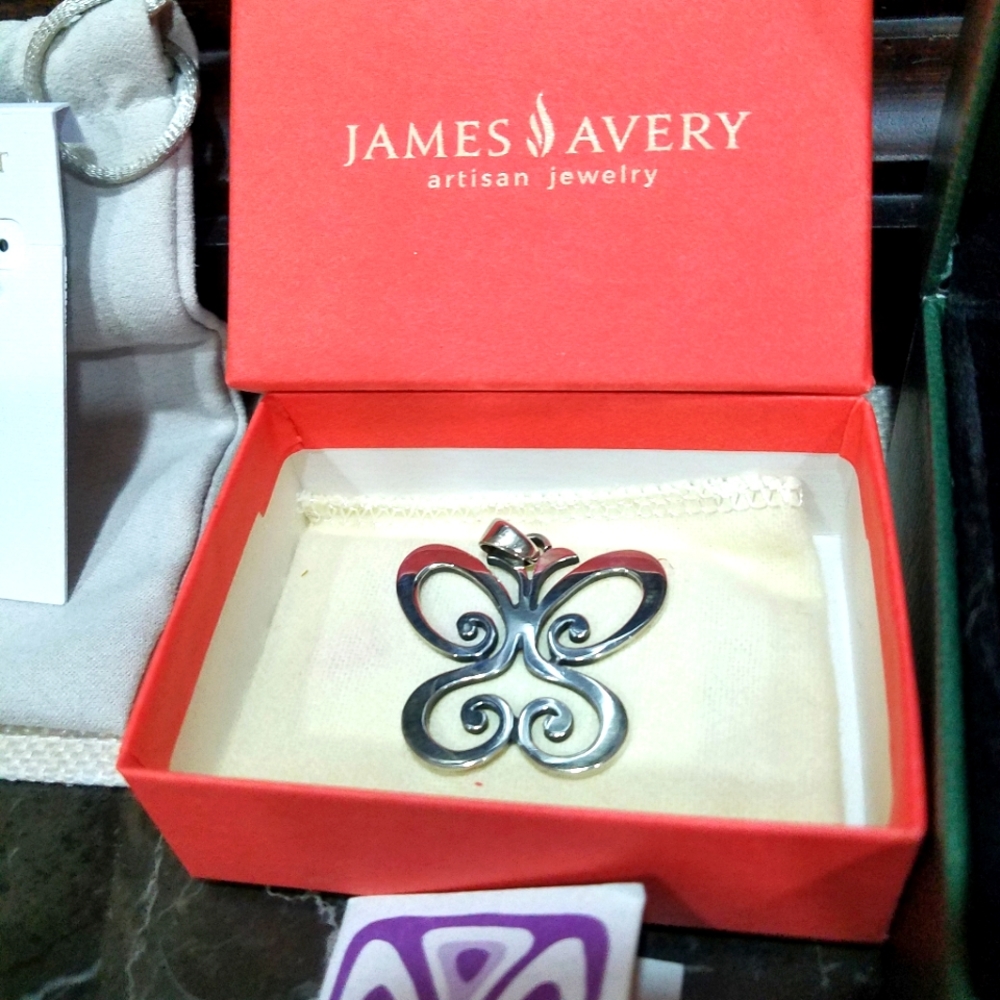 James Avery butterfly Pendant